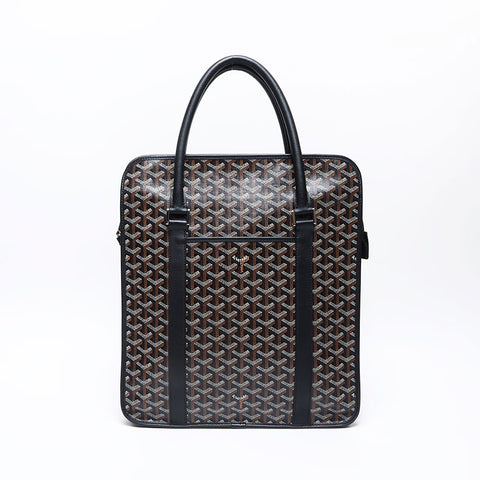 ゴヤール GOYARD 2way ブルゴーニュ ショルダーバッグ ブラック WS14228