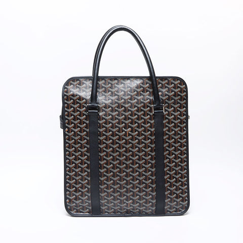 ゴヤール GOYARD 2way ブルゴーニュ ショルダーバッグ ブラック WS14228