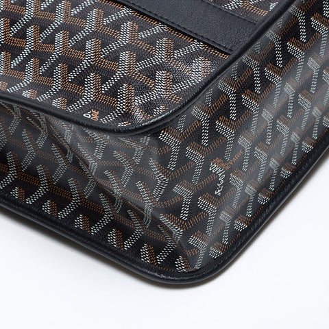 ゴヤール GOYARD 2way ブルゴーニュ ショルダーバッグ ブラック WS14228