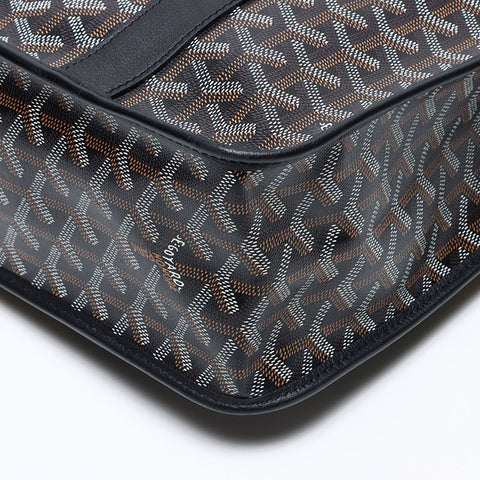 ゴヤール GOYARD 2way ブルゴーニュ ショルダーバッグ ブラック WS14228