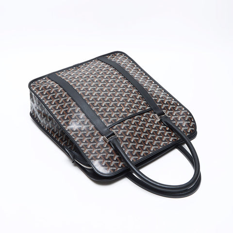 ゴヤール GOYARD 2way ブルゴーニュ ショルダーバッグ ブラック WS14228