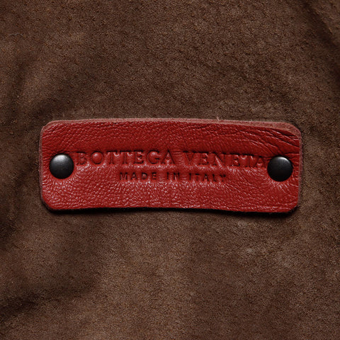 ボッテガヴェネタ BOTTEGAVENETA イントレチャート ショルダーバッグ ブラウン WS14232