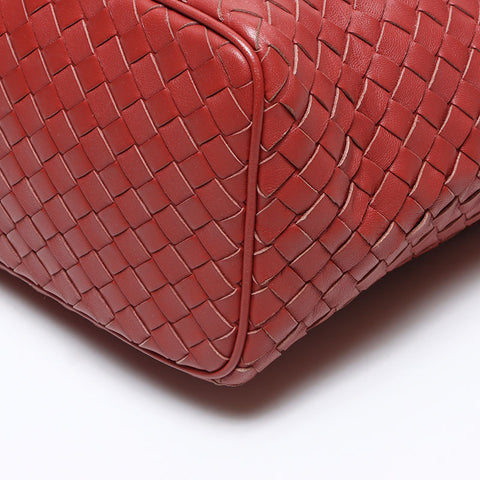 ボッテガヴェネタ BOTTEGAVENETA イントレチャート ショルダーバッグ ブラウン WS14232