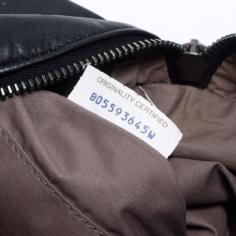 ボッテガヴェネタ BOTTEGAVENETA イントレチャート ウエストバッグ ブラック WS14233