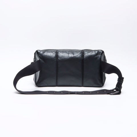 ボッテガヴェネタ BOTTEGAVENETA イントレチャート ウエストバッグ ブラック WS14233