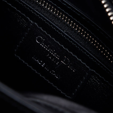 クリスチャンディオール Christian Dior カーフスキン レディディオール 2way ショルダーバッグ ブラック WS14236