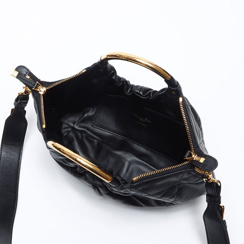 クリスチャンディオール Christian Dior Walk In Dior レザー 2way 2024-2025aw ショルダーバッグ ブラック WS14238