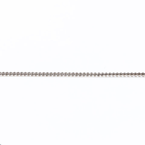 CHANEL Rhinestone COCO Mark 16P Necklace black WS14240