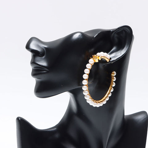 CHANEL B20A Hoop Turnlock COCO Mark 2020 Pierce gold WS14241