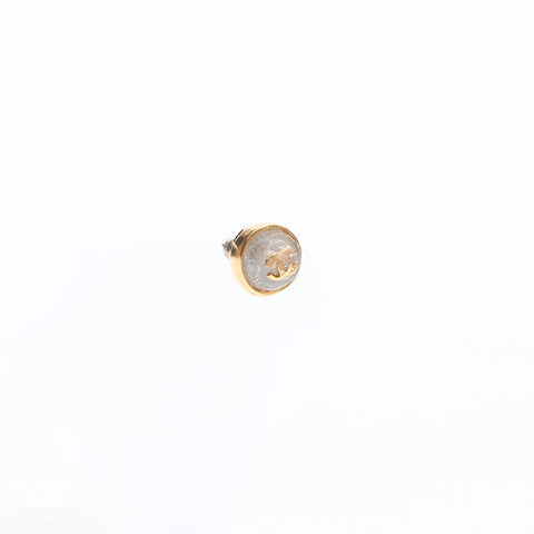 シャネル CHANEL 99P ミニココマーク ピアス ゴールド WS14243