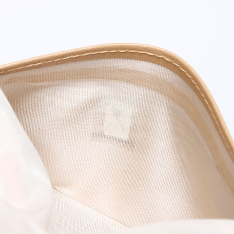 CHANEL Card Case COCO Mark 6th series 2000-2001 Card Case beige WS14244