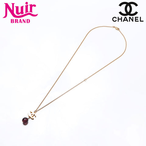 シャネル CHANEL ココマーク B12A 2012 ネックレス ゴールド WS14245