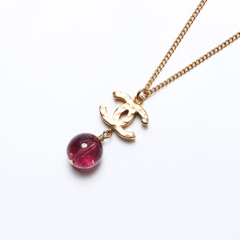 シャネル CHANEL ココマーク B12A 2012 ネックレス ゴールド WS14245