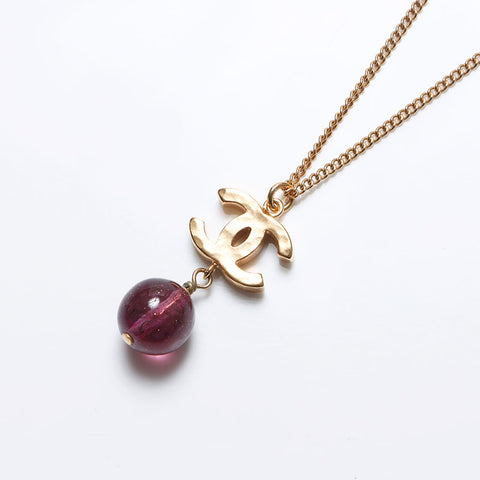 シャネル CHANEL ココマーク B12A 2012 ネックレス ゴールド WS14245