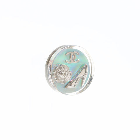 シャネル CHANEL 97P 1997 ココマーク アイコンモチーフ イヤリング シルバー WS14247