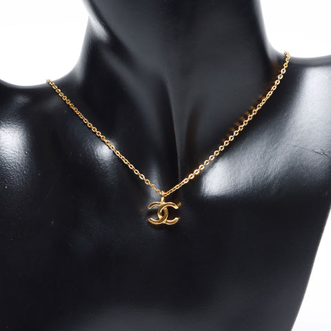シャネル CHANEL ミニ ココマーク ネックレス ゴールド WS14253