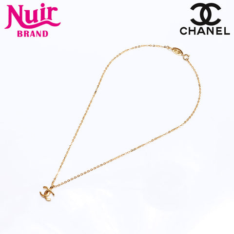 シャネル CHANEL ミニ ココマーク ネックレス ゴールド WS14253