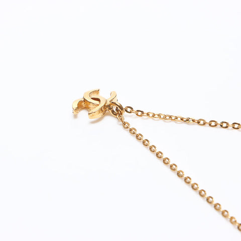 シャネル CHANEL ミニ ココマーク ネックレス ゴールド WS14253