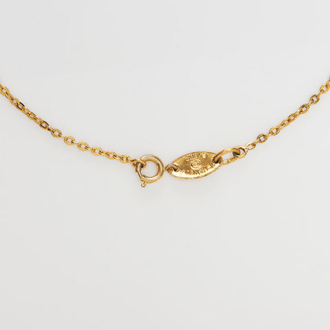 シャネル CHANEL ミニ ココマーク ネックレス ゴールド WS14253