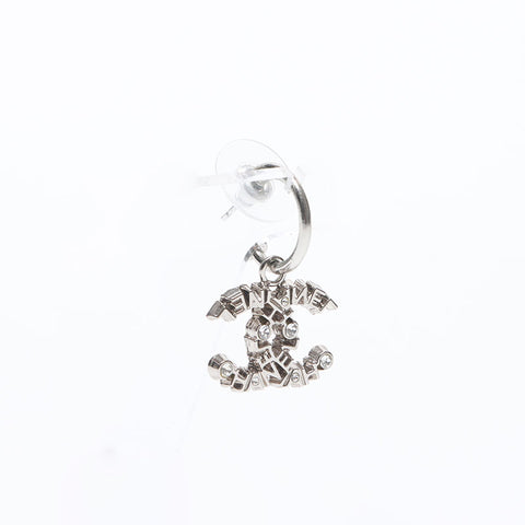 CHANEL 06A 2006 COCO Mark Pierce Silver WS14254