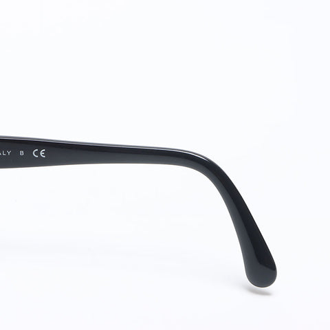 CHANEL Mini COCO Mark Oval Frame sunglasses black WS14255