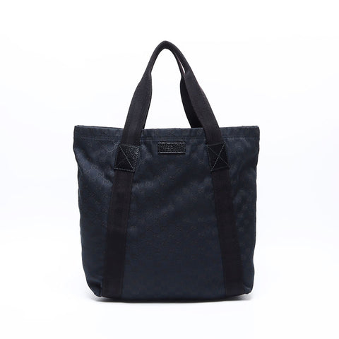 GUCCI GG Canvas Einkaufstasche schwarz WS14258