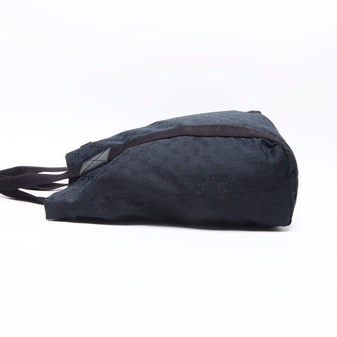 GUCCI GG Canvas Einkaufstasche schwarz WS14258