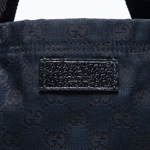 GUCCI GG Canvas Einkaufstasche schwarz WS14258