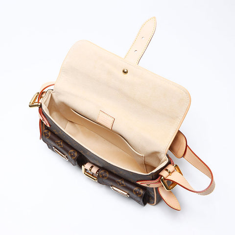 ルイ・ヴィトン LOUIS VUITTON 2007年製 モノグラム ハドソン PM ショルダーバッグ ブラウン WS14260