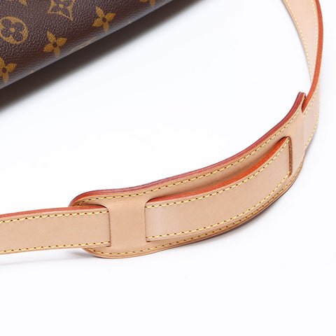 ルイ・ヴィトン LOUIS VUITTON 2007年製 モノグラム ハドソン PM ショルダーバッグ ブラウン WS14260