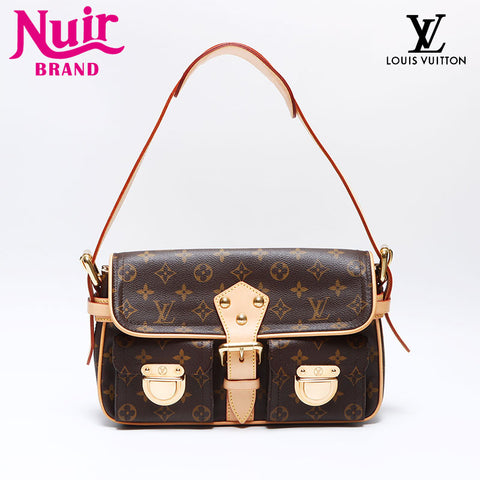 ルイ・ヴィトン LOUIS VUITTON 2007年製 モノグラム ハドソン PM ショルダーバッグ ブラウン WS14260