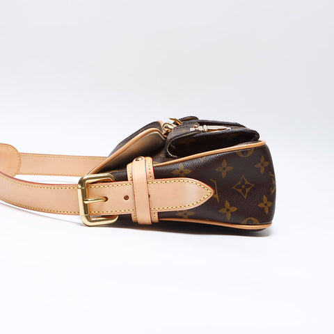 ルイ・ヴィトン LOUIS VUITTON 2007年製 モノグラム ハドソン PM ショルダーバッグ ブラウン WS14260