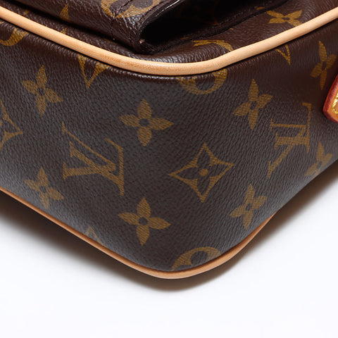 ルイ・ヴィトン LOUIS VUITTON 2007年製 モノグラム ハドソン PM ショルダーバッグ ブラウン WS14260