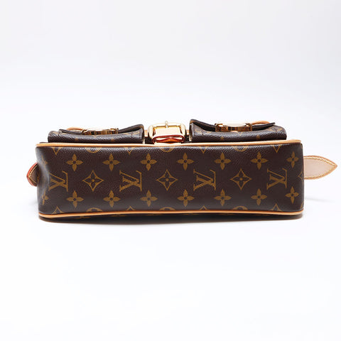 ルイ・ヴィトン LOUIS VUITTON 2007年製 モノグラム ハドソン PM ショルダーバッグ ブラウン WS14260