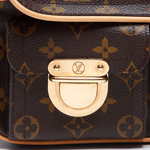 ルイ・ヴィトン LOUIS VUITTON 2007年製 モノグラム ハドソン PM ショルダーバッグ ブラウン WS14260