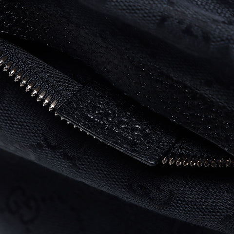 GUCCI GG canvas body bag Waist bag black WS14266