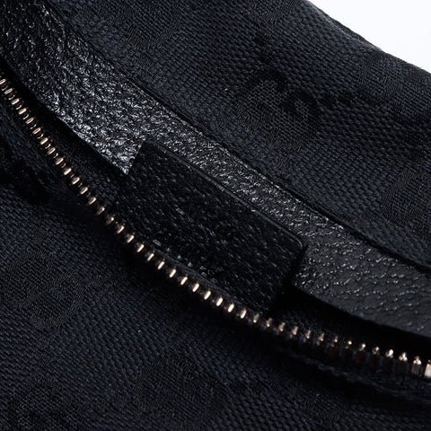 GUCCI GG canvas body bag Waist bag black WS14266