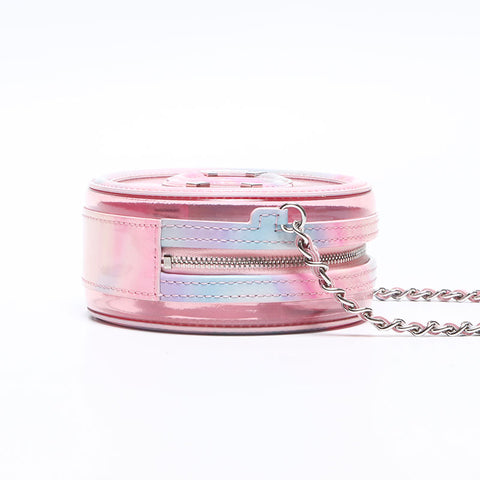 シャネル CHANEL CC フィリグリー ラウンド ミニ ココマーク 29番台 2020-2021 ショルダーバッグ ピンク WS14268