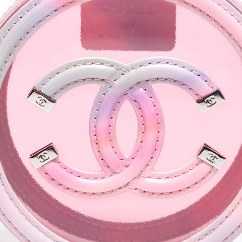シャネル CHANEL CC フィリグリー ラウンド ミニ ココマーク 29番台 2020-2021 ショルダーバッグ ピンク WS14268