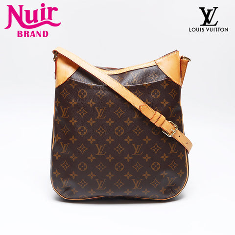 ルイ・ヴィトン LOUIS VUITTON オデオン MM モノグラム 2010年製 ショルダーバッグ ブラウン WS14273