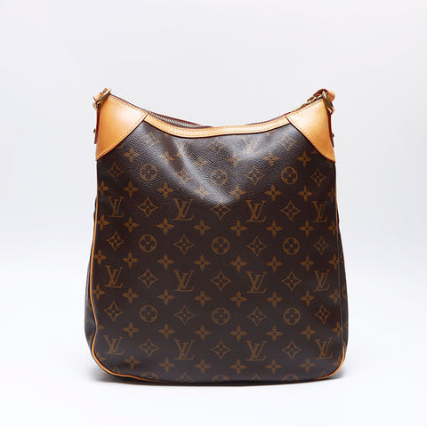 ルイ・ヴィトン LOUIS VUITTON オデオン MM モノグラム 2010年製 ショルダーバッグ ブラウン WS14273