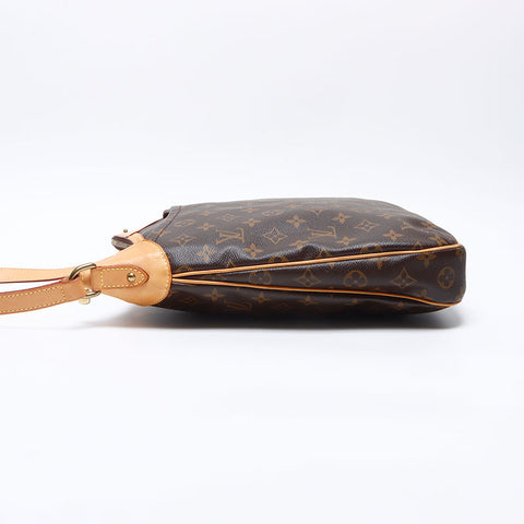 ルイ・ヴィトン LOUIS VUITTON オデオン MM モノグラム 2010年製 ショルダーバッグ ブラウン WS14273