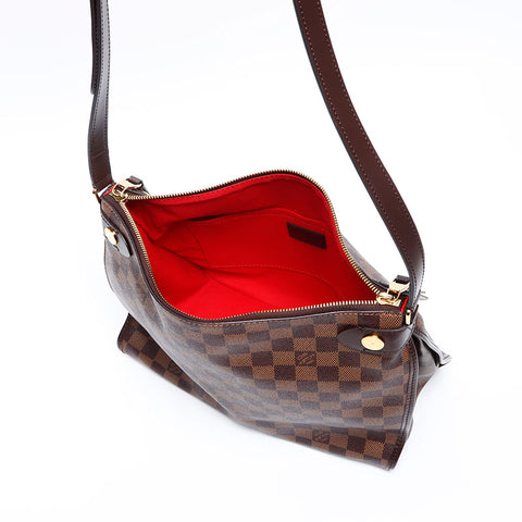 ルイ・ヴィトン LOUIS VUITTON ダミエ ドゥオモ 2015年製 ショルダーバッグ ブラウン WS14274