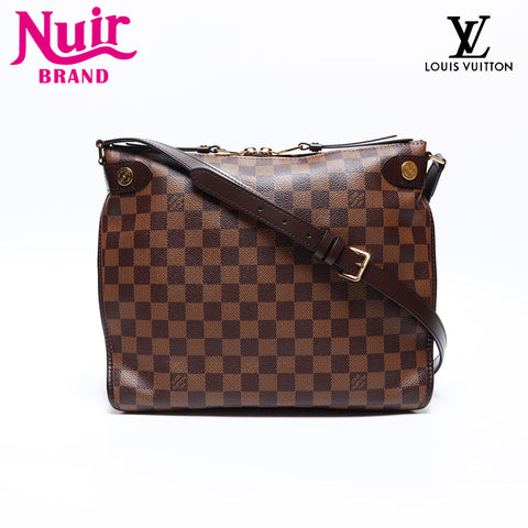 ルイ・ヴィトン LOUIS VUITTON ダミエ ドゥオモ 2015年製 ショルダーバッグ ブラウン WS14274