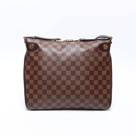 ルイ・ヴィトン LOUIS VUITTON ダミエ ドゥオモ 2015年製 ショルダーバッグ ブラウン WS14274