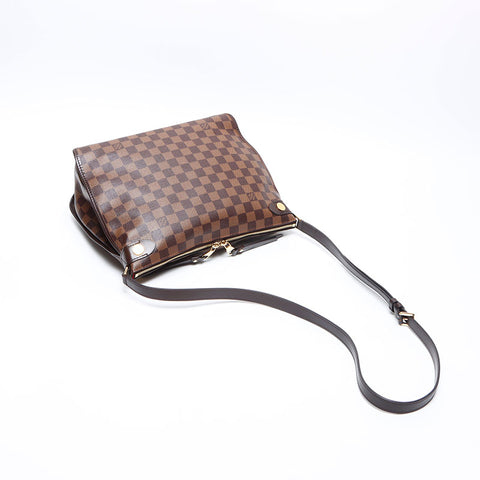 ルイ・ヴィトン LOUIS VUITTON ダミエ ドゥオモ 2015年製 ショルダーバッグ ブラウン WS14274