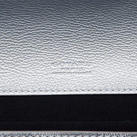GOYARD Monte Carlo PM Y motif Shoulder Bag Silver WS14275