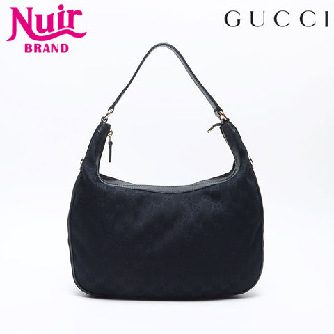 グッチ GUCCI GG キャンバス ショルダーバッグ ブラック WS14276