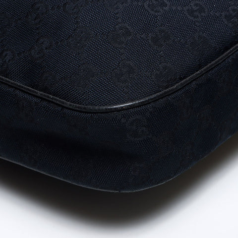 グッチ GUCCI GG キャンバス ショルダーバッグ ブラック WS14276
