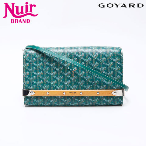 ゴヤール GOYARD モンカルロ ショルダーバッグ グリーン WS14277